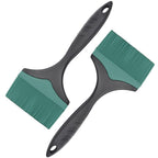 Large Silicone Grill Basting Brush - 3.95inch Extra Wide Silicone Basting Brush for Grilling,Heat Resistant Brushes Spread Oil Butter Sauce for Cooking Baking BBQ,Dishwasher Safe（Green 2）
