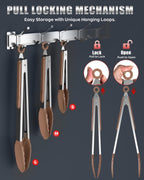 Good Grip Cooking Tongs with Silicone Tips, Set of 3-7" 9" and 12"