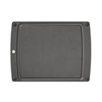 Epicurean All-In-One Cutting Board with Non-Slip Feet and Juice Groove, 14.5" × 11.25", Natural/Black