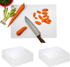 Crown Display 50 Count Premium Quality Disposable Cutting Boards ~10 Inch X 13.5 Inch Disposable Sheets For Kitchen And Commercial Use ~ Patent Pending ~ Recyclable Disposable Cutting Board Sheets