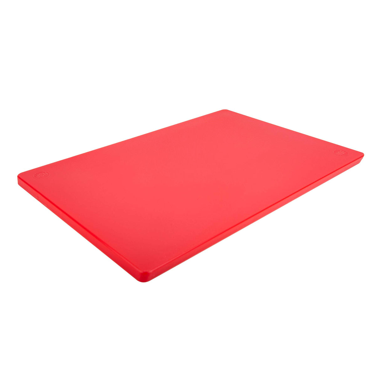 Thirteen Chefs Plastic Cutting Board - 18 x 12 x 0.5 Inch, Professional Grade HDPE, NSF Approved, Large Size and Dishwasher Safe