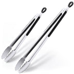 Grill Tongs, 17 Inch Extra Long Stainless Steel BBQ Tongs (17", 1PC)