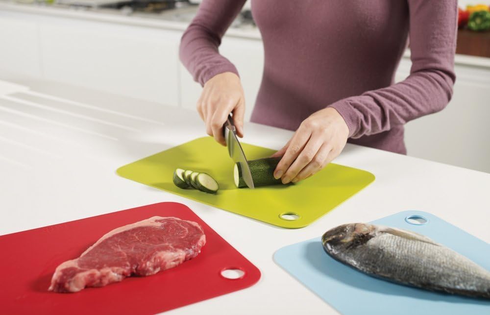 Joseph Joseph Pop Flexible Cutting Board Chopping Mats, 3-Piece Set