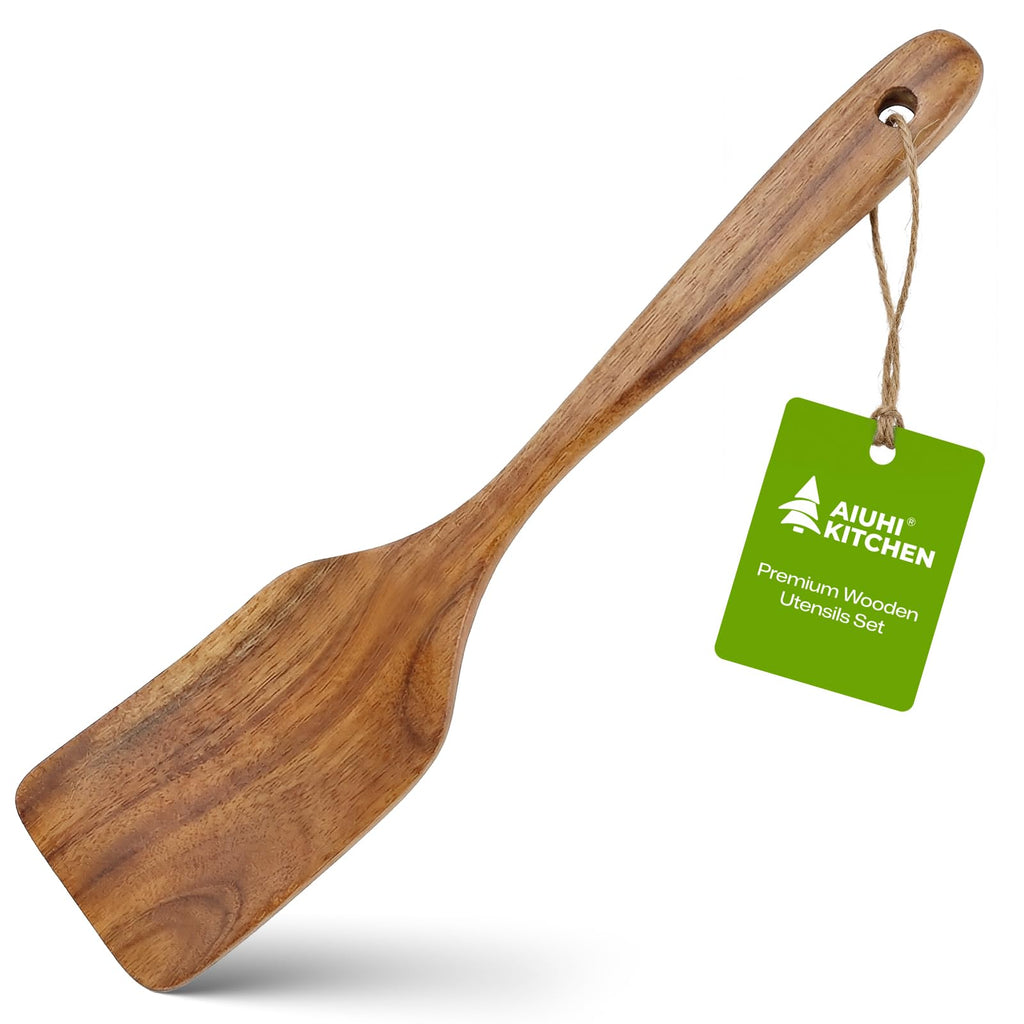 AIUHI Basting Brush for Cooking, Silicone Oil Brush with Wooden Handle, Heat Resistant Pastry Brushes with 12 Color Silicone Brush Head