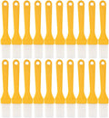 Garneck 20pcs Plastic Basting Brushes for Barbecue and Baking Food-grade Bristles for Grilled Cold Noodles Ergonomic Handle for Sauces and Oils
