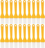 Garneck 20pcs Plastic Basting Brushes for Barbecue and Baking Food-grade Bristles for Grilled Cold Noodles Ergonomic Handle for Sauces and Oils