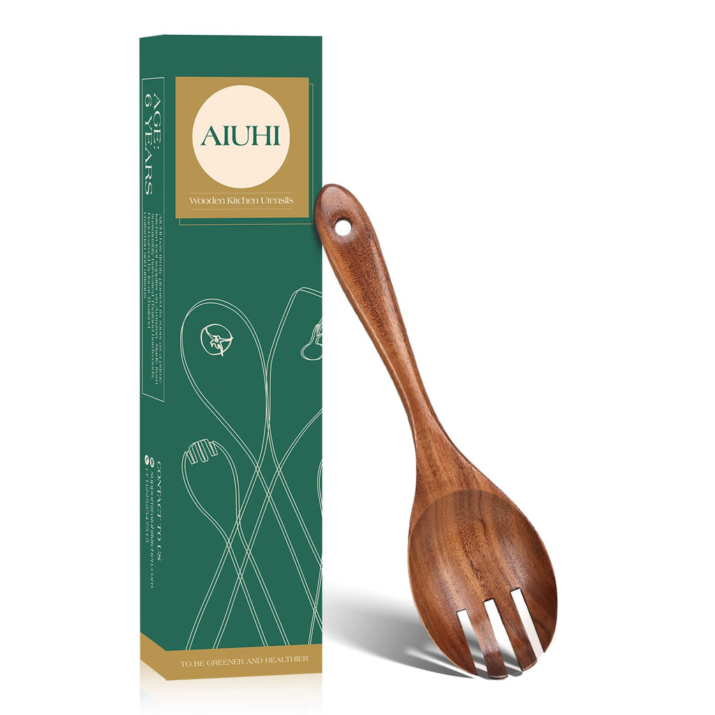 AIUHI Basting Brush for Cooking, Silicone Oil Brush with Wooden Handle, Heat Resistant Pastry Brushes with 12 Color Silicone Brush Head