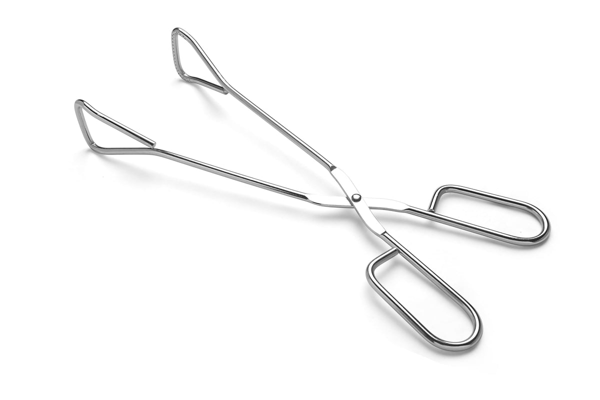 Hiash 9 Inch Heavy Duty Stainless Steel Kitchen Tongs For Cooking