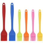 Hhyn Silicone Basting Brush Set 6 Pack, 2 Large & 4 Small
