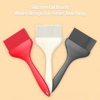 Large Silicone Basting Pastry Brush - 3.54inch Extra Wide Silicone Basting Brush for Grilling,Heat Resistant Brushes Spread Oil Butter Sauce for Cooking Baking BBQ,Dishwasher Safe,Set of 3