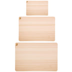 Shun Cutlery Hinoki 3 Piece Cutting Board Set