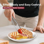 Precise Serrated Non-Slip Tips Cooking Tongs 2 Set (11.5" & 13.5")