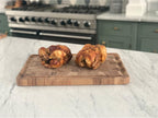 Ironwood Gourmet Charleston End Grain Board with Channel, Acacia Wood Brown 20 x 14 Inches