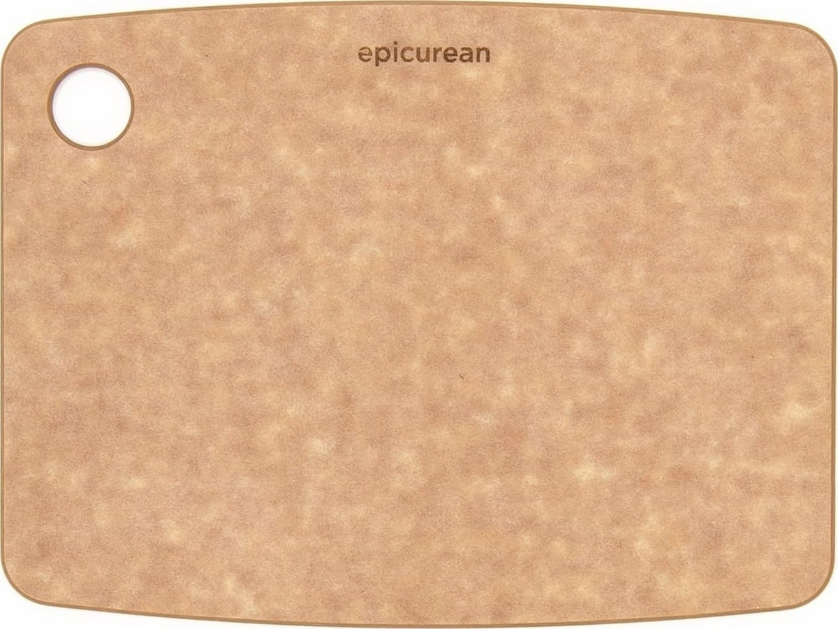 Epicurean Kitchen Series Cutting Board, 8" × 6", Nutmeg, 3.2 Pounds