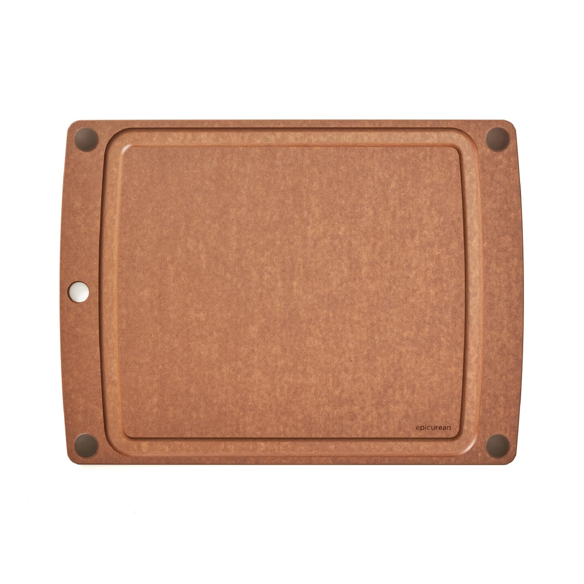 Epicurean All-In-One Cutting Board, 19.5" x 14.5" Juice Groove, Natural