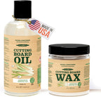 CLARK'S Cutting Board Oil & Wax Kit, Orange Lemon Scent, Food Safe - 2 Pack