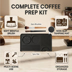 Espresso Tamping Mat And Coffee Brush,Food Grade Silicone Mat