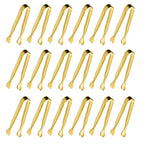 Serving Tongs, Anytrp 12-Packs Stainless Steel Sugar Tongs, 5.3inch Small Tong Kitchen Appetizers Tong for Serving Food, Buffets, Coffee Bar, Tea Party, Desserts Party and Ice Bucket