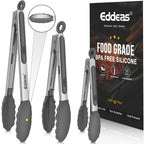 Metal Tongs For Cooking Up To 600°F Kitchen Tongs 2PCS - 9", 12 inch