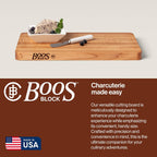 John Boos Chop-N-Slice Series Rectangular Maple Cutting Board