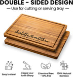 Personalized Wood Engraved Cutting Board - Valentines Day Gift for Her - Unique Present for Wedding, Anniversary, Housewarming, Birthday, Holiday, or Romantic Gift Idea for Friends, Family, Mom, Dad