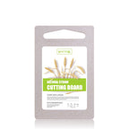 Cutting Board for Kitchen, Wheat Straw Fiber Cutting Board, Dish Washer Safe, w/Juice Grooves for Meat, Veggies, Easy Grip Handle, Non-slip Surface Eco-friendly Serveware Accessories （10‘x6.3’）