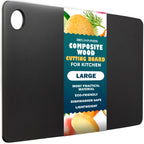 Belwares Composite Wood Cutting Board for Kitchen, Large 14.5 x 11.3 Inch