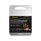 URMONA 3 PCS 304 Stainless Steel Cutting Board Set for Kitchen