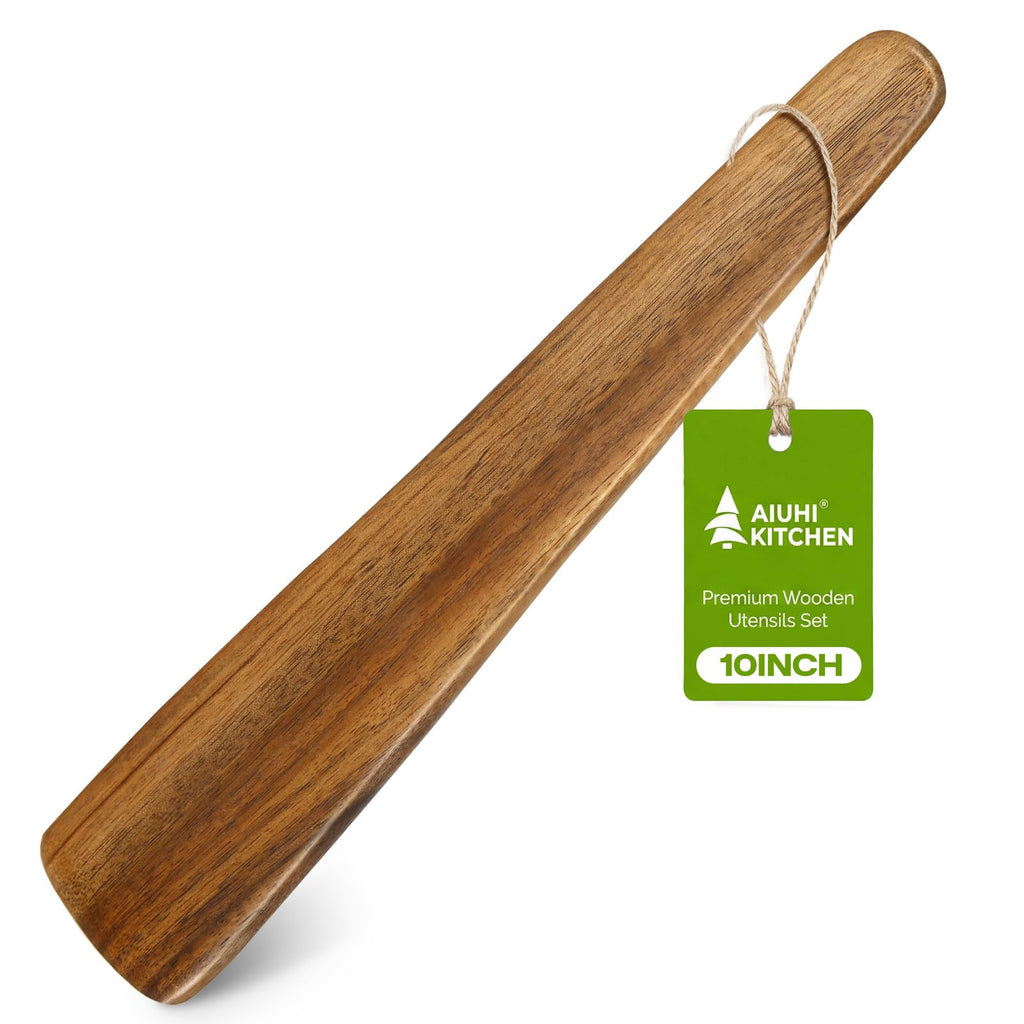 AIUHI Basting Brush for Cooking, Silicone Oil Brush with Wooden Handle, Heat Resistant Pastry Brushes with 12 Color Silicone Brush Head