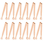 Serving Tongs, Anytrp 12-Packs Stainless Steel Sugar Tongs, 5.3inch Small Tong Kitchen Appetizers Tong for Serving Food, Buffets, Coffee Bar, Tea Party, Desserts Party and Ice Bucket