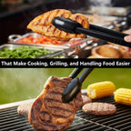 Plastic Serving Tongs Disposable Kitchen Tongs for Food Salad
