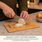 Totally Bamboo Cutting Board Set, 3 Reversible Cutting Boards for Kitchen
