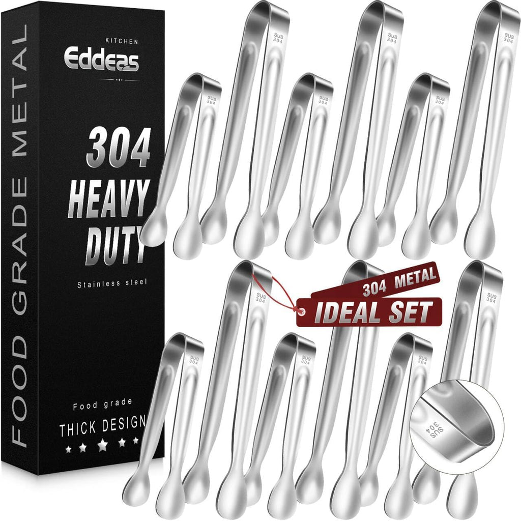 Metal Tongs For Cooking Up To 600°F Kitchen Tongs 2PCS - 9", 12 inch