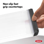 OXO Good Grips Plastic Prep Cutting Board, Odor Resistant