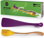 OTOTO Spatula and Pastry Brush - Silicone Heat Resistant and Basting Brush, Cooking and Baking Spatula, Spooky Witchy Gifts, Gothic Kitchen Halloween Gifts, Unique Kitchen Gadgets (Witchin)