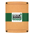 Freshware Wood Cutting Boards for Kitchen, Dishwasher Safe, Medium 12" x 9" and Large, 15" x 11.25", Set of 2, Natural