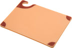San Jamar Saf-T-Grip Plastic Cutting Board with Safety Hook, 9" x 12" x 0.375", Green