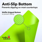 Flexible Plastic Cutting Board Mats for Kitchen, Set of 6 Thick Large 15x12