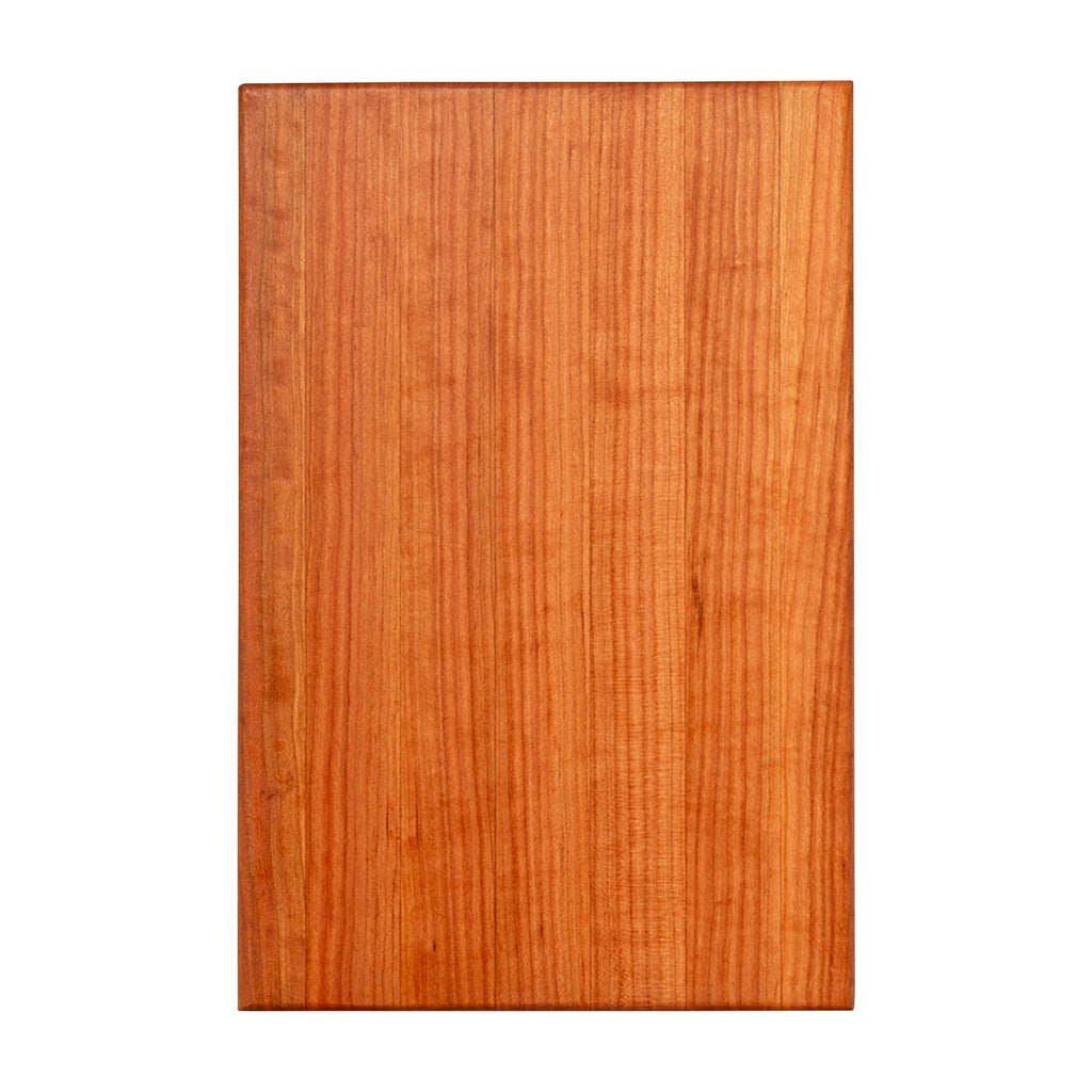 John Boos R-Board Series Rectangular Wooden Maple Cutting Board 20”x15” – 1.5” Thick, 12-lb Reversible Butcher Block with Edge-Grain & Finger Grips – Made in the USA