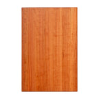 John Boos R-Board Series Rectangular Wooden Maple Cutting Board 20”x15” – 1.5” Thick, 12-lb Reversible Butcher Block with Edge-Grain & Finger Grips – Made in the USA