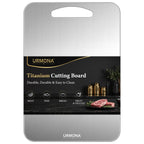 URMONA 3 PCS 304 Stainless Steel Cutting Board Set for Kitchen