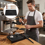 Espresso Tamping Mat And Coffee Brush,Food Grade Silicone Mat