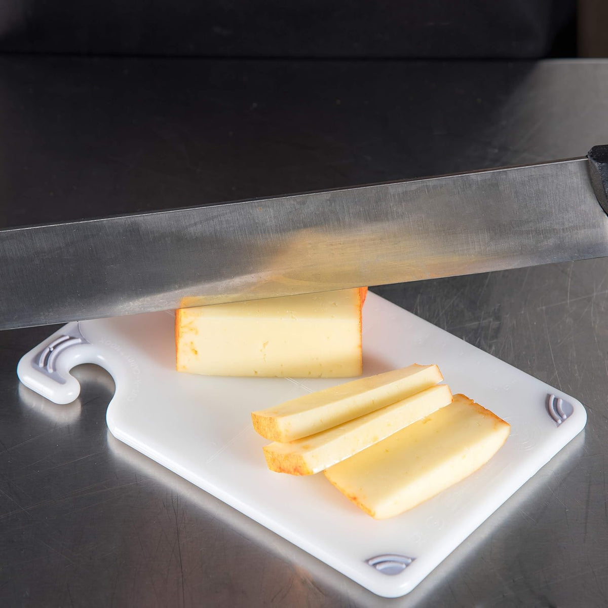 San Jamar Cutting Board,6x9 in,White CBG6938WH - 1 Each