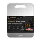 URMONA 3 PCS 304 Stainless Steel Cutting Board Set for Kitchen