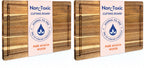 Non-Toxic Acacia Wood Cutting Board, Mineral Oil & Plastic Free, 16x11 in