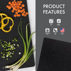 Dexas Superboard Reversible Pastry Board, 14 x 17 Inches, Midnight Granite Color - Dishwasher Safe, Plastic, Ideal for Baking and Food Prep