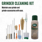 LEM Products Meat Grinder Cleaning Kit, 10 Brushes and Silicone Spray