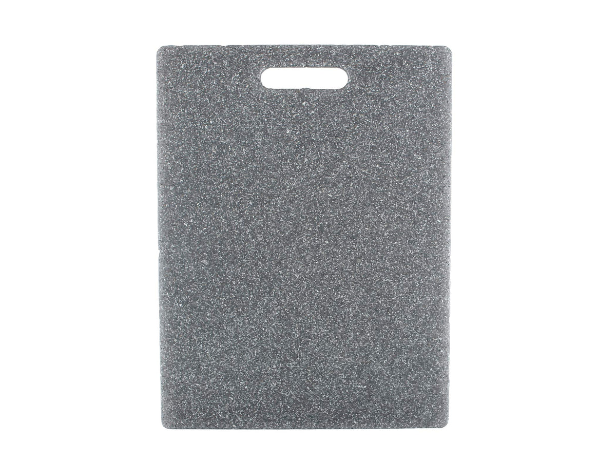 Dexas Superboard Cutting Board with Handle 8.5 x 11 inch Heavy Granite, Compact Kitchen Prep Board, Dishwasher Safe, Non-Porous Poly Surface, Made in USA
