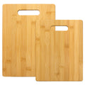 Totally Bamboo Cutting Board Set, 2 Reversible Cutting Boards for Kitchen