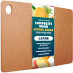 Belwares Composite Wood Cutting Board for Kitchen, Large 14.5 x 11.3 Inch